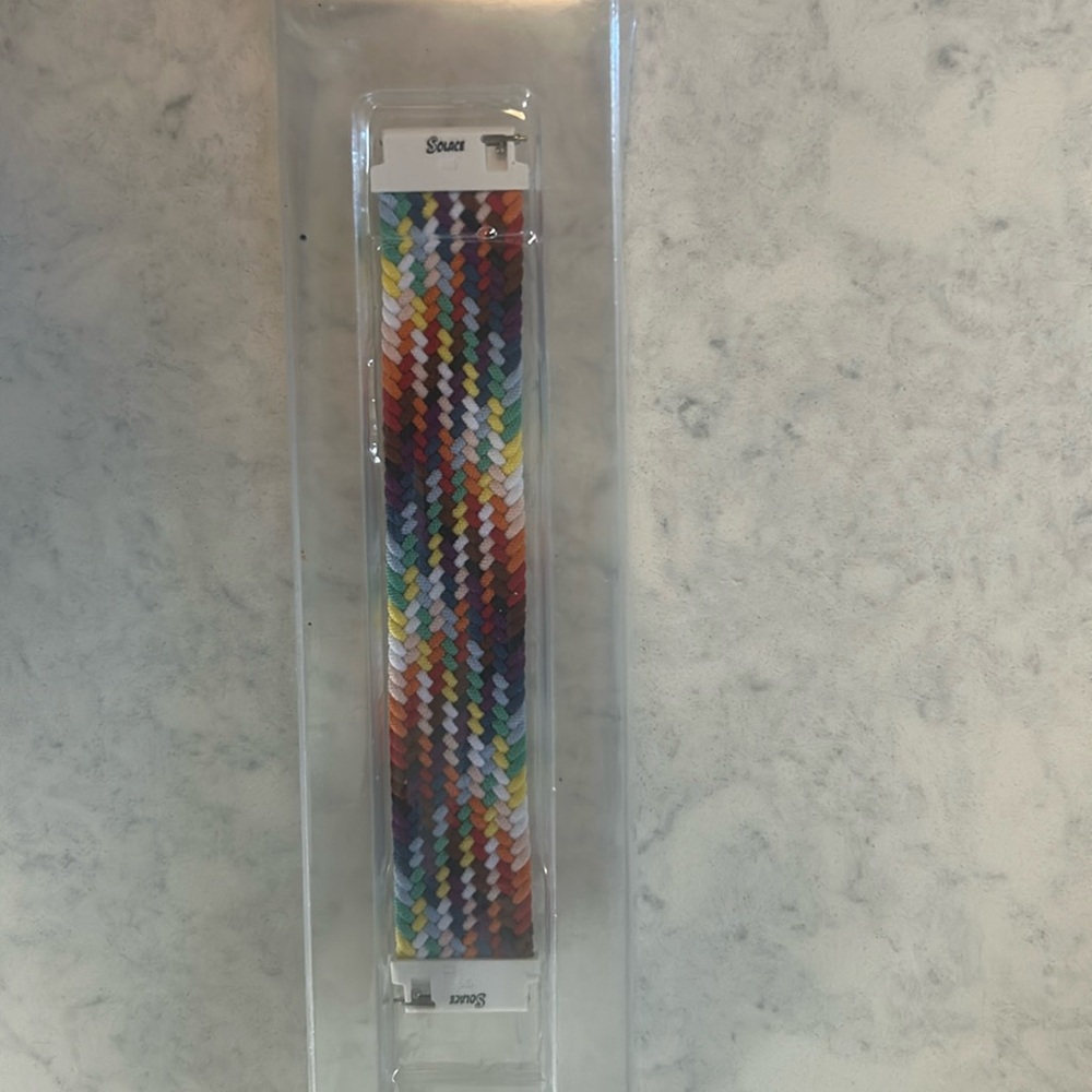 Brand new never used solace woven 20mm watch strap